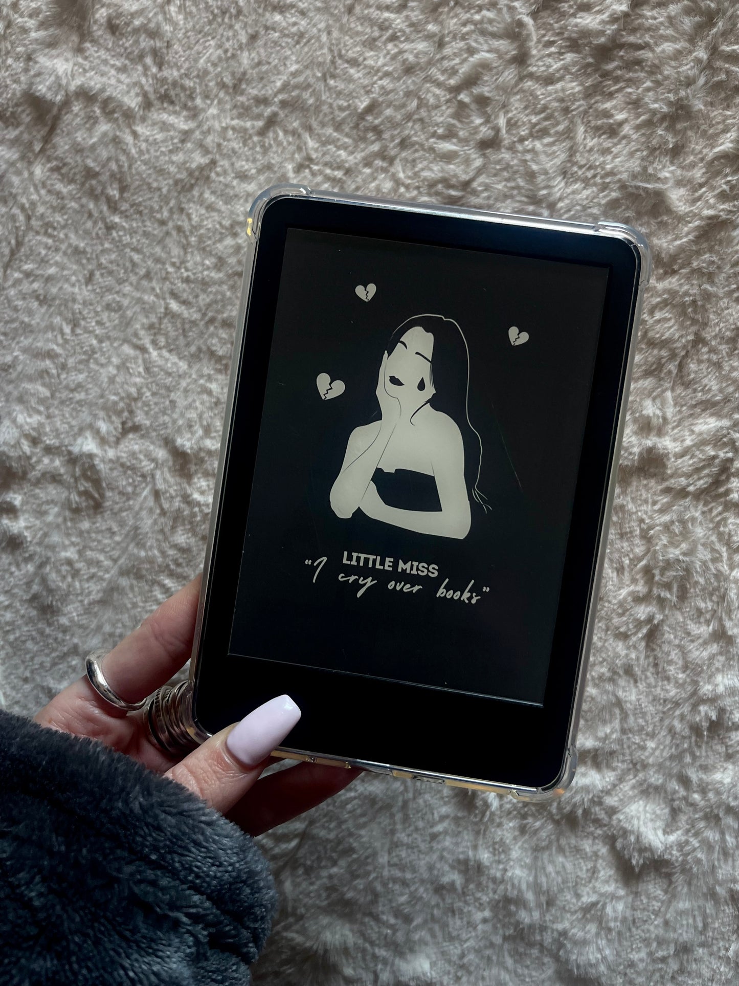 LITTLE MISS CRIES KINDLE SCREEN SAVER