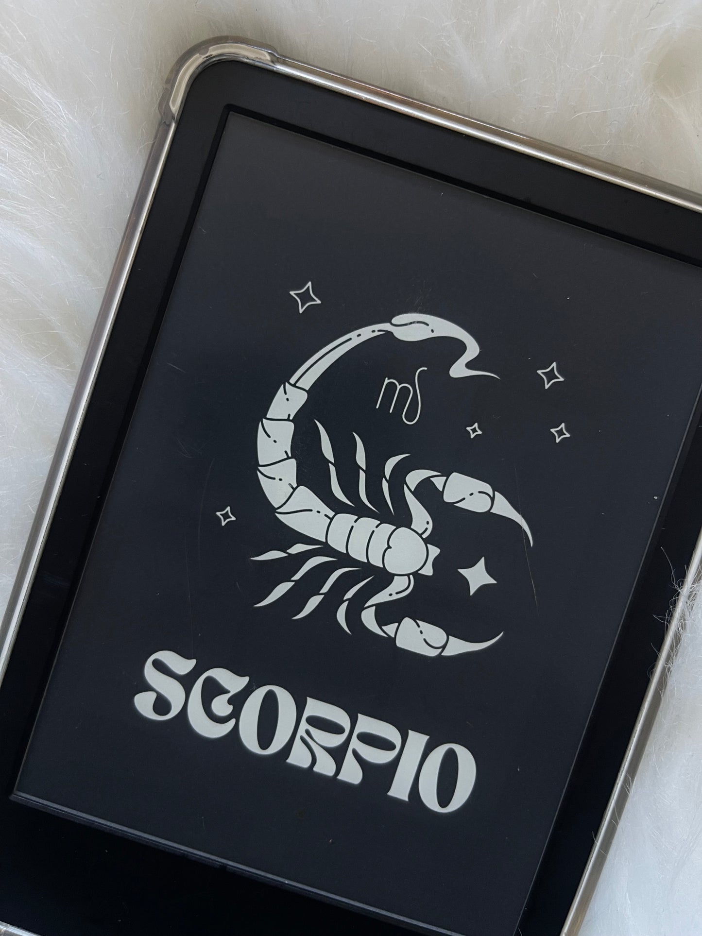SCORPIO ZODIAC KINDLE LOCK SCREEN