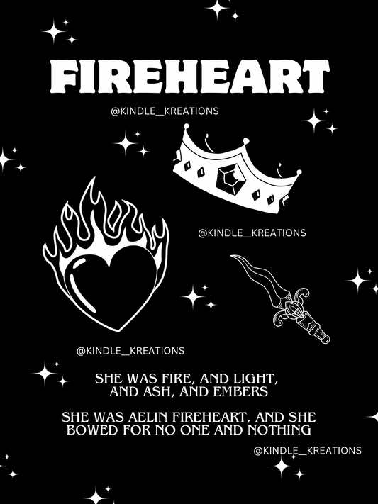 SHE WAS AELIN FIREHEART KINDLE SCREEN SAVER