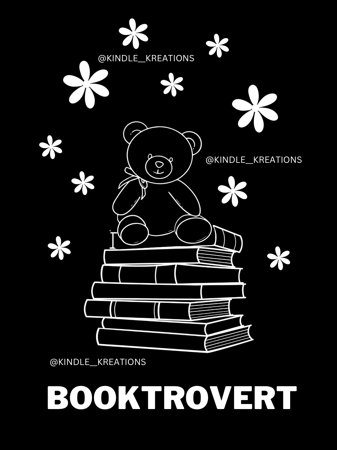 BOOKTROVERT BEAR KINDLE SCREEN SAVER