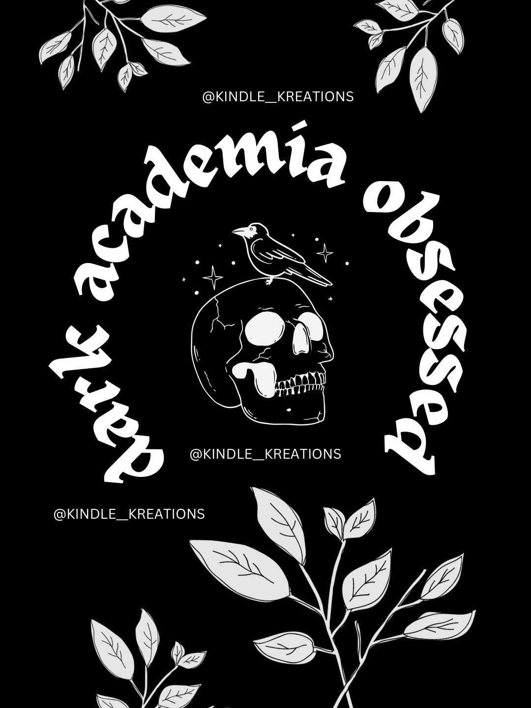 DARK ACADEMIA OBSESSED KINDLE SCREEN SAVER