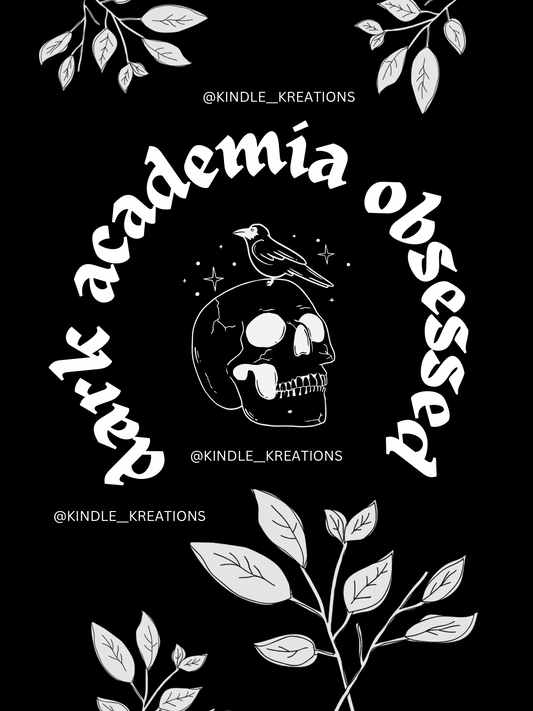 DARK ACADEMIA OBSESSED KINDLE SCREEN SAVER