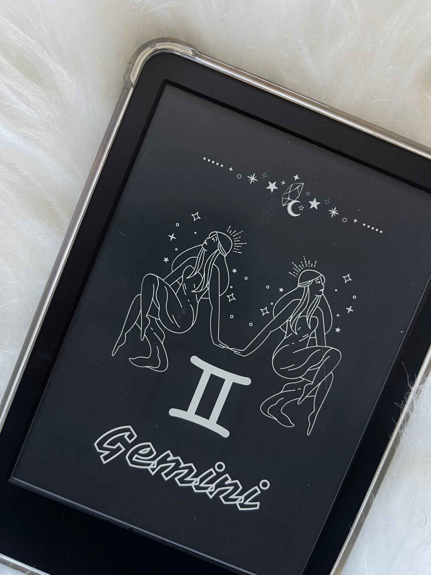 GEMINI ZODIAC KINDLE LOCK SCREEN